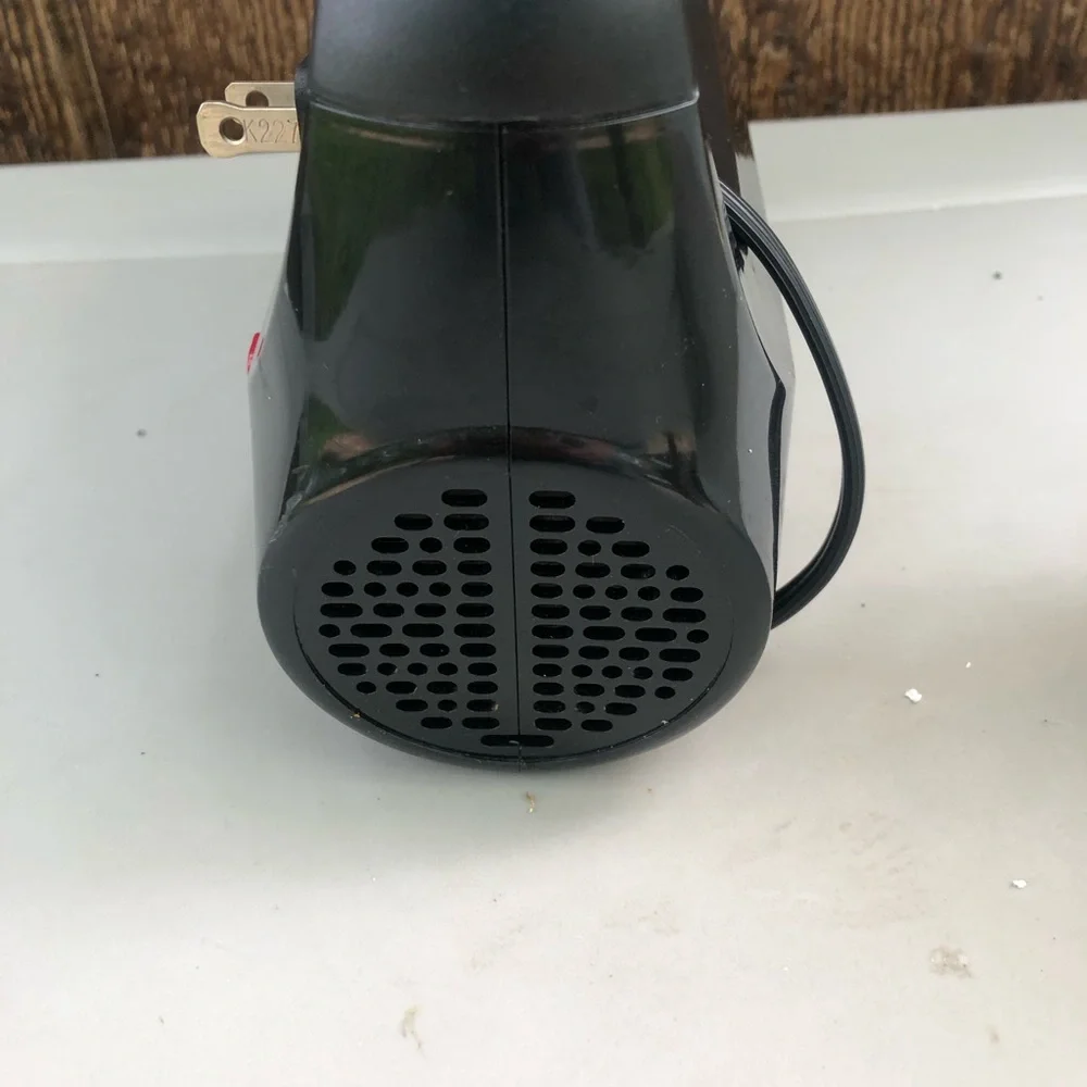 Oster 5-Speed Hand Mixer with Beaters - Black and Silver
